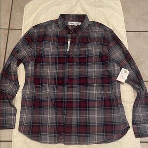 NWT Old Navy Plaid Button-Down Shirt
